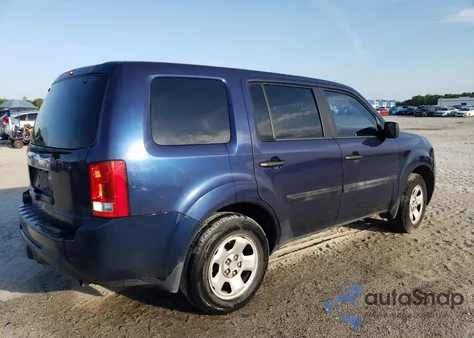 2013 Honda Pilot Lx z USA, uszkodzony, nr VIN 5FNYF3H29DB005018